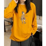 イラストプリントロングスリーブTシャツ | aimoha  | 詳細画像3 