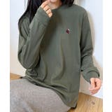 ポイント刺繍ロングスリーブTシャツ | aimoha | 詳細画像14