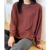 ポイント刺繍ロングスリーブTシャツ | aimoha | 詳細画像6
