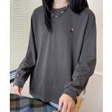 ポイント刺繍ロングスリーブTシャツ | aimoha | 詳細画像9