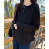 ヘンリーネック長袖Tシャツ | aimoha  | 詳細画像2 