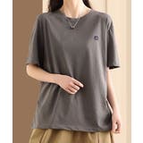 ロゴデザインシンプル半袖Tシャツ | aimoha | 詳細画像22