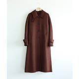 モカ | 【DECADE CLASSIC】カシミヤ ステンカラーオーバーコート | DECADECLASSIC