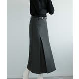 【DECADECLASSIC】ベルト付きプリーツスカート | DECADECLASSIC | 詳細画像1 