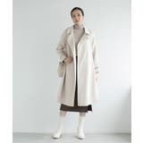 【DECADE CLASSIC】ステンカラーフレアオーバーコート | DECADECLASSIC | 詳細画像5 