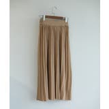 ベージュ | 【DECADECLASSIC】ニットプリーツスカート | DECADECLASSIC