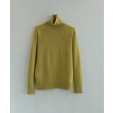 イエロー | 【DECADECLASSIC】ウール100％ハイネックプルオーバー | DECADECLASSIC