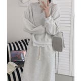 レースデザインセットアップ スウェット＋ロングスカート | aimoha  | 詳細画像14 