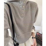 チェックデザインボタンフーディ | aimoha  | 詳細画像7 