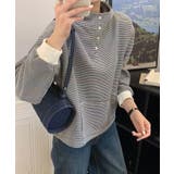 チェックデザインボタンフーディ | aimoha  | 詳細画像12 