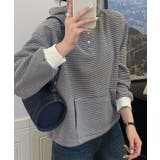 チェックデザインボタンフーディ | aimoha  | 詳細画像14 