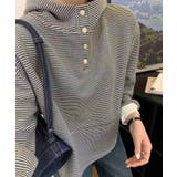 チェックデザインボタンフーディ | aimoha  | 詳細画像17 