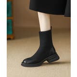 【shoes365】リブニットブーツ【AW】 | aimoha | 詳細画像8