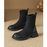 【shoes365】リブニットブーツ【AW】 | aimoha | 詳細画像14