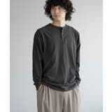 ◯aimoha men CLASSIC HENLEY LONG SLEEVE | aimoha men | 詳細画像3