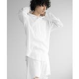 aimoha men HEAVY COTTON KNIT HOODIE ニット | aimoha men | 詳細画像12