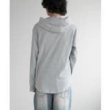 aimoha men HEAVY COTTON KNIT HOODIE ニット | aimoha men | 詳細画像23