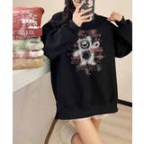 ブラック | ヴィンテージ風スウェット【AW】 | aimoha 