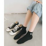 マーガレット刺繍靴下 おしゃれ かわいい | aimoha  | 詳細画像9 
