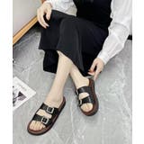 ダブルバックルサンダル | aimoha  | 詳細画像4 