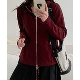 フード付きジップアップパーカー | aimoha  | 詳細画像16 