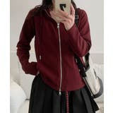 フード付きジップアップパーカー | aimoha  | 詳細画像17 