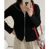 フード付きジップアップパーカー | aimoha  | 詳細画像22 