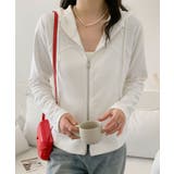 フード付きジップアップパーカー | aimoha  | 詳細画像3 