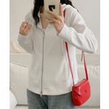 フード付きジップアップパーカー | aimoha  | 詳細画像6 