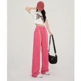 スウェットワイドパンツ ロング丈 春夏秋冬 | aimoha  | 詳細画像6 