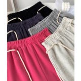 スウェットワイドパンツ ロング丈 春夏秋冬 | aimoha  | 詳細画像9 