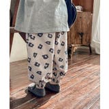 【aimoha-KIDS-】韓国子供服 可愛い花総柄裾絞りパンツ | aimoha kids | 詳細画像4