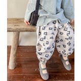 【aimoha-KIDS-】韓国子供服 可愛い花総柄裾絞りパンツ | aimoha kids | 詳細画像5