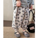 【aimoha-KIDS-】韓国子供服 可愛い花総柄裾絞りパンツ | aimoha kids | 詳細画像6