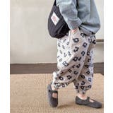 【aimoha-KIDS-】韓国子供服 可愛い花総柄裾絞りパンツ | aimoha kids | 詳細画像7