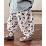 【aimoha-KIDS-】韓国子供服 可愛い花総柄裾絞りパンツ | aimoha kids | 詳細画像3