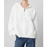 ハーフジップフーディ ハーフジップ | aimoha  | 詳細画像10 