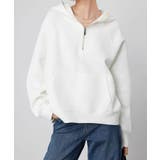 ハーフジップフーディ ハーフジップ | aimoha  | 詳細画像14 