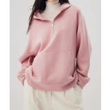 ハーフジップフーディ ハーフジップ | aimoha  | 詳細画像17 