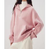 ハーフジップフーディ ハーフジップ | aimoha  | 詳細画像18 