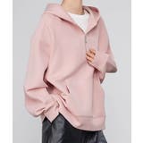 ハーフジップフーディ ハーフジップ | aimoha  | 詳細画像19 