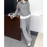 シンプルデザインジップアップセットアップ | aimoha  | 詳細画像10 