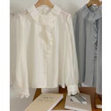 【Banico】デザイン長袖シャツ | aimoha  | 詳細画像8 