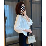 【Banico】デザイン長袖シャツ | aimoha  | 詳細画像11 