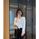 【Banico】デザイン長袖シャツ | aimoha  | 詳細画像3 