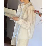 【Banico】デザイン長袖シャツ | aimoha  | 詳細画像4 