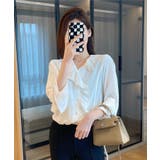 【Banico】デザイン長袖シャツ | aimoha  | 詳細画像6 