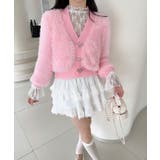 もこもこリボンボタンカーディガン Jasmine Grandiflorum【AW… | aimoha  | 詳細画像16 