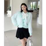 もこもこリボンボタンカーディガン Jasmine Grandiflorum【AW… | aimoha  | 詳細画像22 