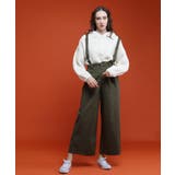 KHAKI | サロペット パンツ レディース | aimoha 